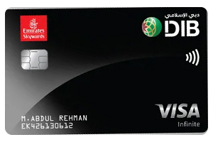 Emirates Skywards DIB Infinite Covered Card